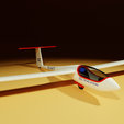 JS1-render-wesoly2.png Jonker JS-1 Revelation Glider / Sailplane Miniature