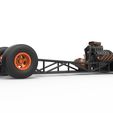 2.jpg Dragster à moteur avant AWD Diecast Échelle 1:25