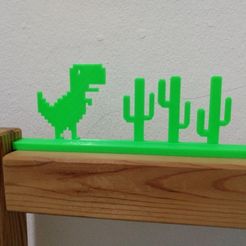 d2b5ca33bd970f64a6301fa75ae2eb22_display_large.jpg Free STL file Chrome Offline Dinosaur・3D printable model to download