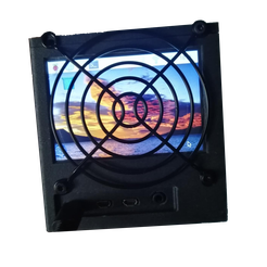 Mini-CRT_rpi-Case_Image-7.png STL-Datei Raspberry Pi 4 Mini CRT Monitor Gehäuse kostenlos・3D-druckbare Vorlage zum herunterladen, Fringemods