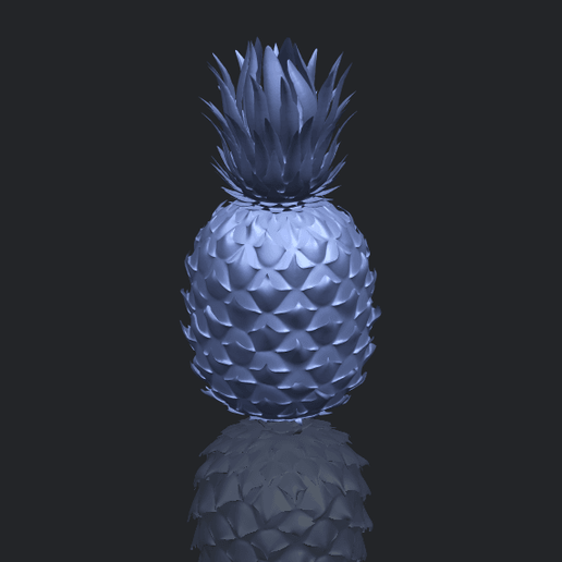 15_TDA0552_PineappleB00-1.png Download free file Pineapple • Template to 3D print, GeorgesNikkei