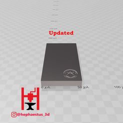 2020-06-25 (3)u.jpg Бесплатный STL файл BESKAR BRICK THE MANDALORIAN・3D-печатный объект для загрузки, Hephaestus3D