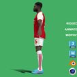 Partey_7.jpg 3D Rigged Thomas Partey Arsenal 2024