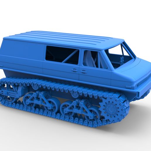 73.jpg Diecast Vintage Monster tank Version 3 масштаб 1:25
