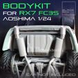 a8.jpg BODYKIT For RX7 FC3 Aoshima 1-24th modelkit