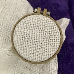 Loop v7 - 1.jpeg STL file 1 & 1/5 inch Embroidery Loop / Sewing Circle.・3D printable model to download