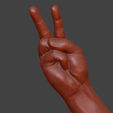 Peace_23.png V sign Victory hand gesture