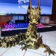 Flexi Print-in-Place Imperial Dragon with 3MF Included!
