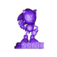 merged_sonic.stl Sonic the Hedgehog - Sega Megadrive/genesis version