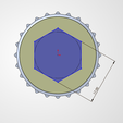 17.png Maillard freewheel extractor (29mm/24 splines)