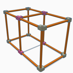 growtentskeleton.png STL file DIY 3D Printer Enclosure/Grow Tent・3D printable model to download