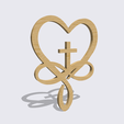 Shapr-Image-2023-12-29-151041.png Infinity sign, heart and cross, Christian marriage symbol, Jesus Forever Love, infinity heart, forever together, everlasting eternal divine love