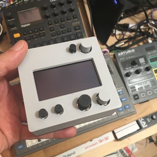 🛡️ Monome NORNS shield Case・Free 3D File for ・Cults