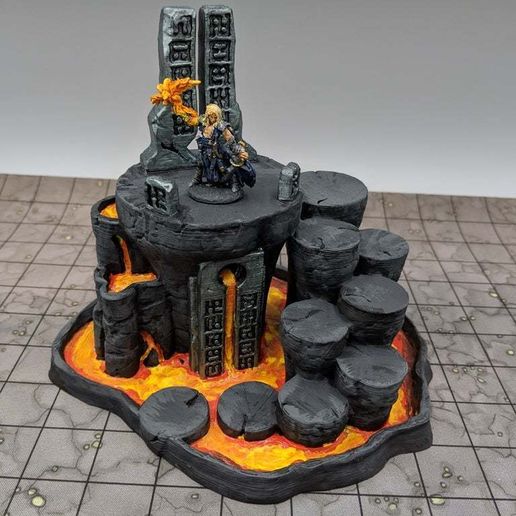 Free STL file OpenForge - Place of Power - Chaos Pillars・3D printable ...