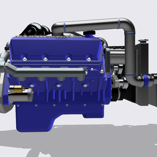 finished-powerstroke-4.png Powerstroke 7.3 Engine & Transmission