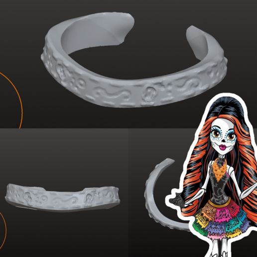 Belt of Skelita Calaveras Scarizh