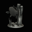 peacock-bass-trophy-natural-2-2-24.png Peacock bass (Cichla ocellaris) fish trophy in motion sculpture 2 underwater detailed texture for 3d printing