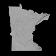 1.png Topographic Map of Minnesota – 3D Terrain