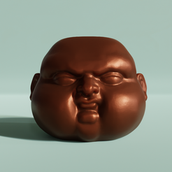 MACETA-CARAPICANTE-01.png Archivo STL gratis MACETAS / POTS CARA PICANTE・Objeto imprimible en 3D para descargar