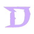 Letter_D.stl Stencils - Diablo