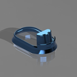 RenderBack.png STL file Glock 19 Gen 5 Magwell・3D printing design to download