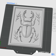 Hirschkäfer-slicer.png 大自然的细节 - 3 件套 3D 浮雕：锹形甲虫、蝴蝶和蜜蜂