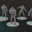 Untitled2.png Cerberus Troopers Bundle – Fan-Made Mass Effect Miniature Set (5 Poses)