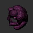 Chimpanzee-monkey-stl-3d-printable-model-3.jpg Singe chimpanzé stl modèle imprimable en 3d