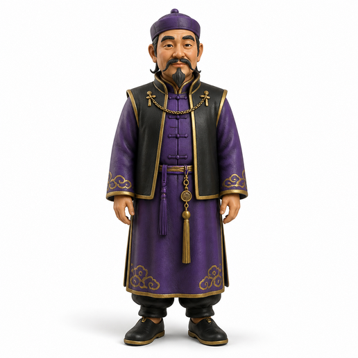 Mr. Qi - Stardew Valley Figurine