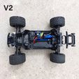 vue-de-dessus-v2.jpg Mudguard kit Traxxas Rusler 4x4