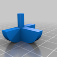 Regalhalter.png Free STL file Halter Regalbrett Schrankboden Einlegeboden・3D printer model to download