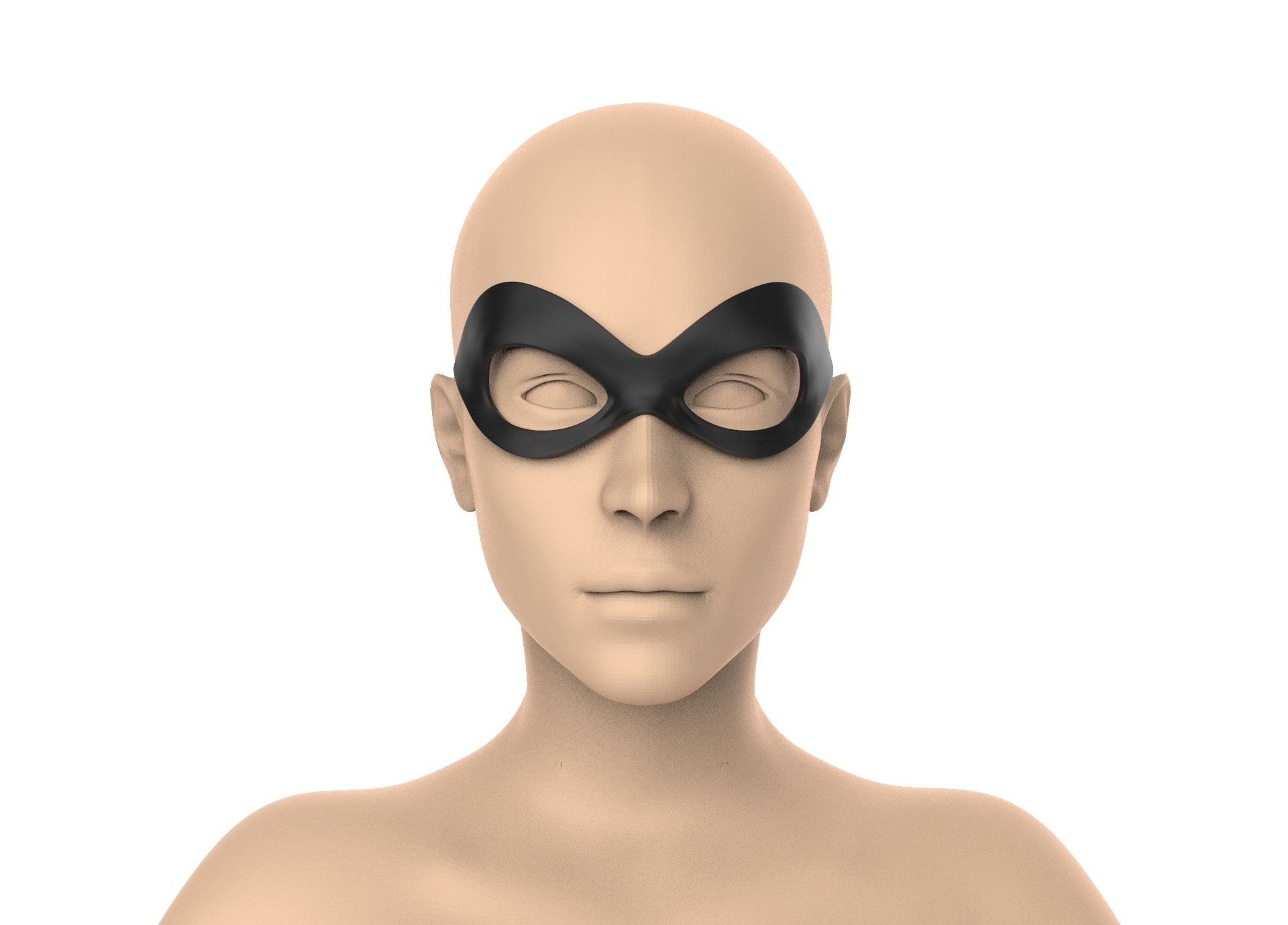 untitled.400.jpg Archivo STL gratuito Máscara de Harley Quinn・Design para impresora 3D para descargar, Superior_Robin