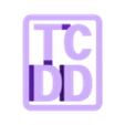 TCDD3.stl Turkish Railways TCDD Logo  (German DB style)