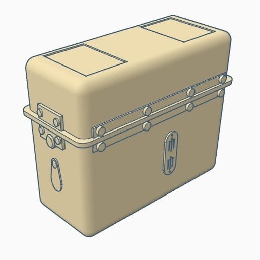 German field telephone FF33 3D model