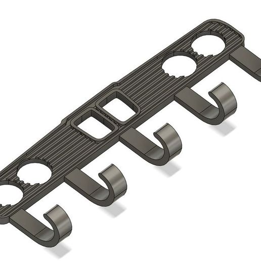 Porte clés murale / Wall Keys holder 3 3D model