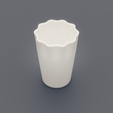 e6ea7ac8fd-hero.png Scalloped Planter Pot, Functional Matte Finish