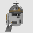 CH-33P-front2.png STAR WARS BLACK SERIES - CHEEP (CH-33P) ASTROMECH DROID (6" SCALE)