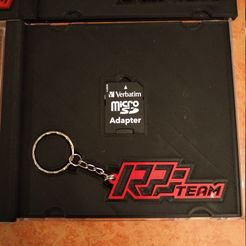 20201201_223530.jpg STL file RpiTeam CdCase with removable keychain・3D printable model to download