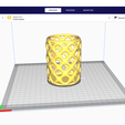 CE3_pencil-holder-3-Ultimaker-Cura-3_29_2023-9_59_49-AM.png Archivo STL gratis Portalápices.・Modelo de impresión 3D para descargar