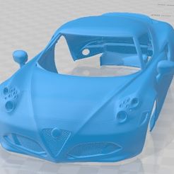 Alfa-Romeo-4C-Launch-Edition-1.jpg Archivo 3D Alfa Romeo 4C Launch Edition Printable Body Car・Modelo imprimible en 3D para descargar, hora80