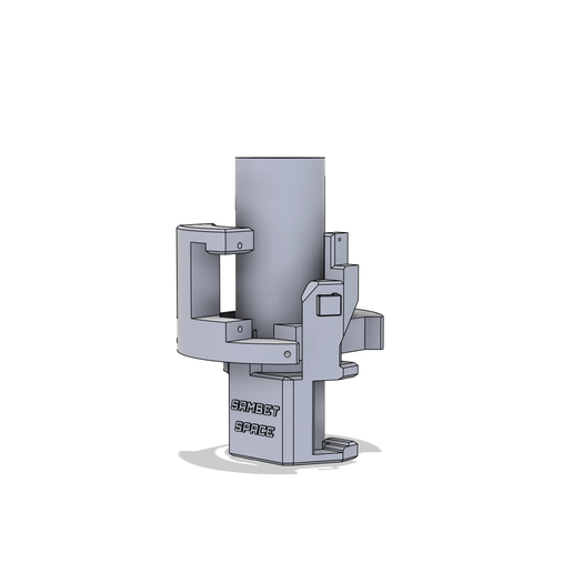 TVC System for Model Rockets - Modifiable 3D Files 3D model