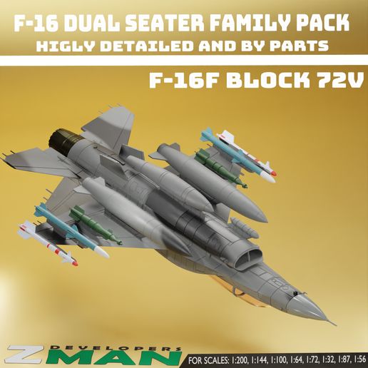 XXzz.jpg F-16F BLOCK 72V Fighting Falcon V23 (4 IN 1)