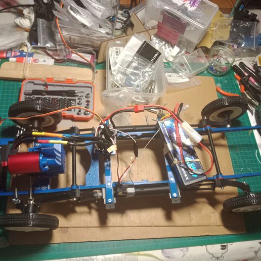 💭 2CV N5 COMPLETE CHASSIS・ STL File for 3D printing・Cults