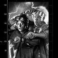 Table.png Pinball Back to the Future Lithophane / Back to Futur Lithophane Pinball