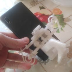 PRINT-IN-PLACE PHONE HOLDER - FOR SPACE?!