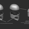 Option-1-assembly-2.jpg Custom 3d printable helmet inspired by Paz Helmet