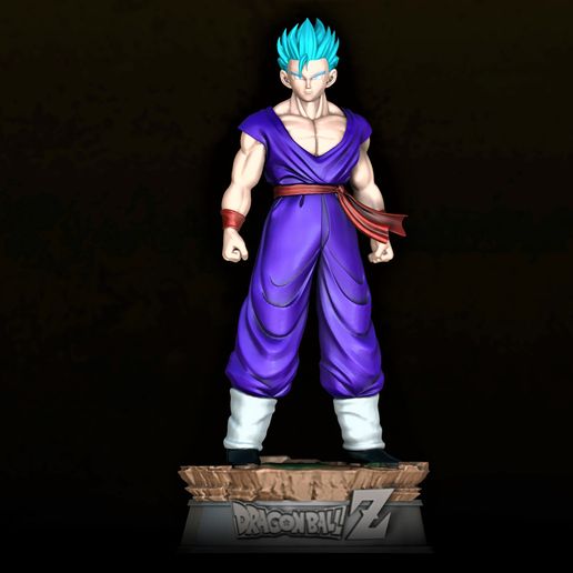 DRAGON BALL GOHAN BLUE DRAGON BALL 3D model
