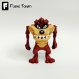 Flexi-Town-Taz,-I6.png Flexi Taz, figurine articulée, 3mf inclus