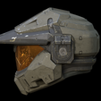 side.png Isidor helmet with attachments 3d print file