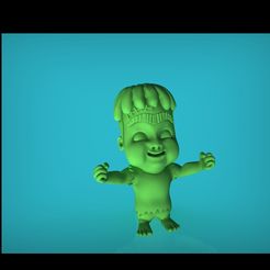 frankenstein .20.jpg STL file FRANKIE SUPER MONSTERS・3D printable model to download